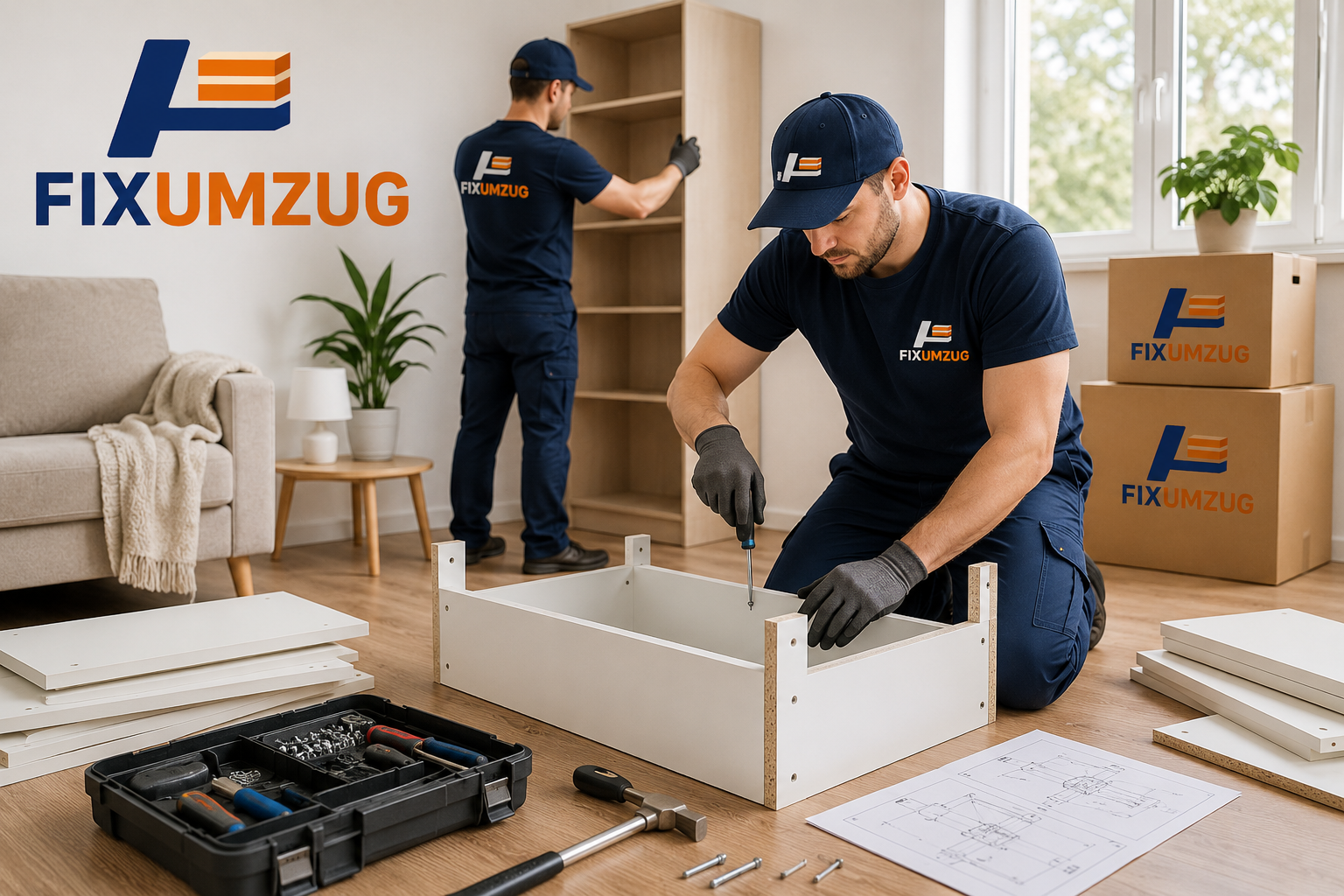 Möbel Abbau und Aufbau Service